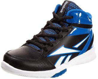 Reebok CLEAN SHOT Basketball shoes black/impact blue/white