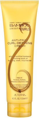Alterna Bamboo Smooth Curls Anti-Frizz Curl-Defining Cream, 4.5 fl. oz.