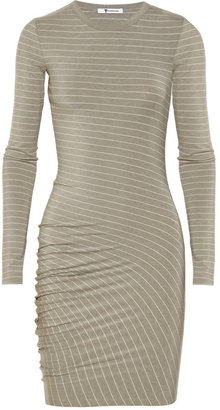 Alexander Wang T by Ruched stretch-modal dress