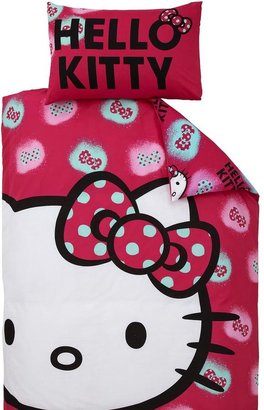 Hello Kitty Ink Duvet Cover Set