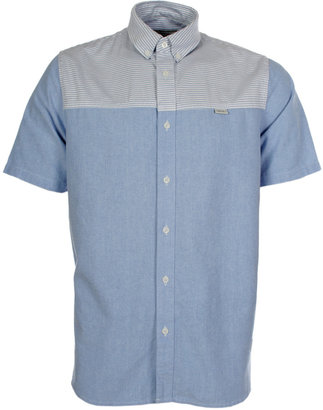 Penfield Ditton Blue Short Sleeve Oxford Shirt