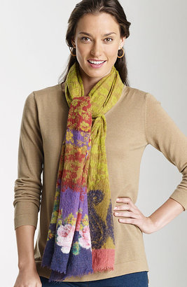 J. Jill Exotic bloom scarf