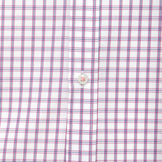 Thomas Pink Bell Check Classic Fit Short Sleeve Shirt