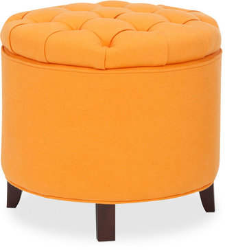Darien Fabric Tufted Storage Ottoman, Direct Ships for just $9.95