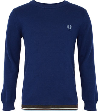 Fred Perry Royal Blue Jumper
