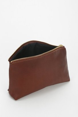 Baggu Small Leather Clutch