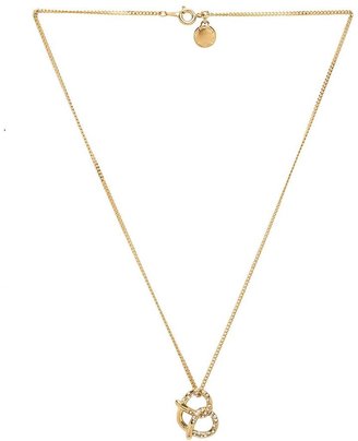 Marc by Marc Jacobs Lost & Found Salty Pretzel Necklace
