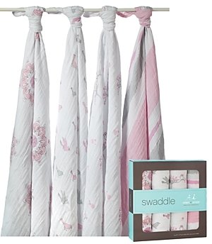 Aden And Anais Aden + Anais For the Birds Swaddles - Pack of 4