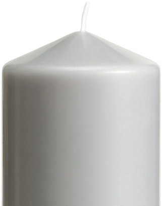 H&M Large Pillar Candle - Light gray