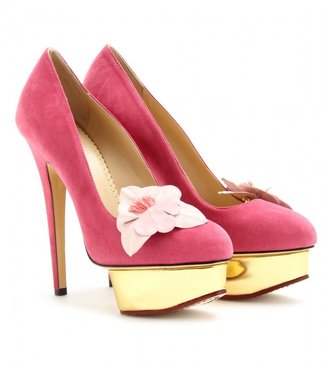 Charlotte Olympia DOLLY ORCHID PLATFORM PUMPS
