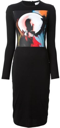 Givenchy painterly print sweater dress