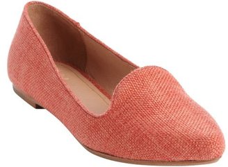 Joie coral raffia 'Day Dreaming' smoking flats