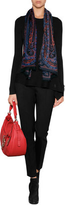 Diane von Furstenberg Leather Sutra Hobo Bag