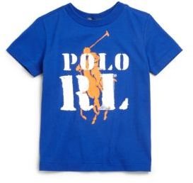 Ralph Lauren Toddler's & Little Boy's Polo Graphic Tee