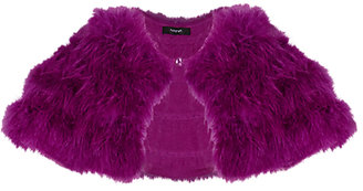 Marks and Spencer Pure Cotton Faux Feather Bolero Shrug (5-14 Years)