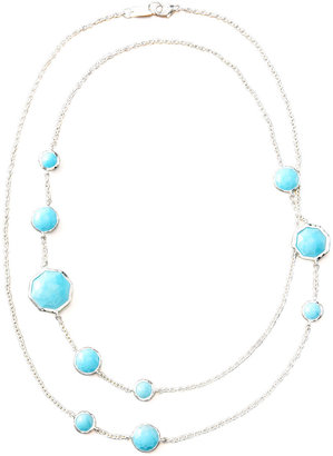 Ippolita Turquoise Station Necklace, 36"L