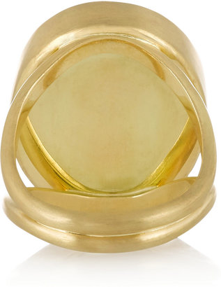 Hampton Sun Brooke Gregson 18-karat gold tanzanite ring