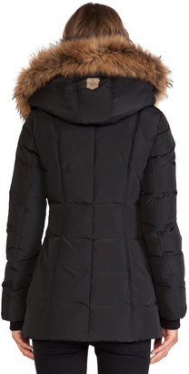 Mackage Adali Jacket With Real Natural Fur