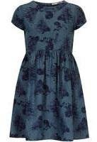 Dorothy Perkins Womens Mid wash floral print dress- Blue