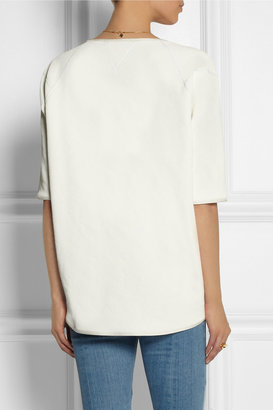 Theyskens' Theory Oversized crepe top