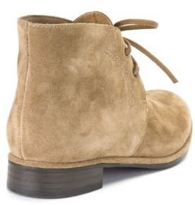 Via Spiga Ignia Lace Front Suede Booties