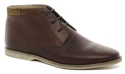 ASOS Chukka Boots in Leather - Tan