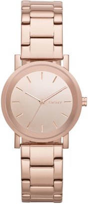 DKNY NY2179 Modern ladies rose gold bracelet watch
