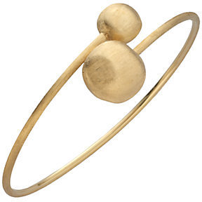 Marco Bicego Africa 18K Yellow Gold Ball Large Bypass Bracelet
