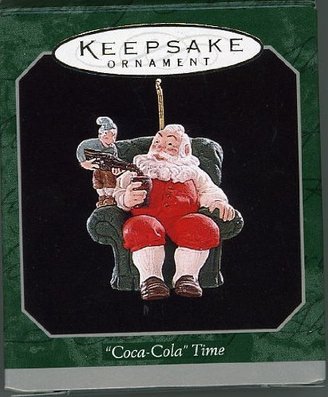 Hallmark Keepsake Ornament "Coca-Cola" Time 1998 QXM4296