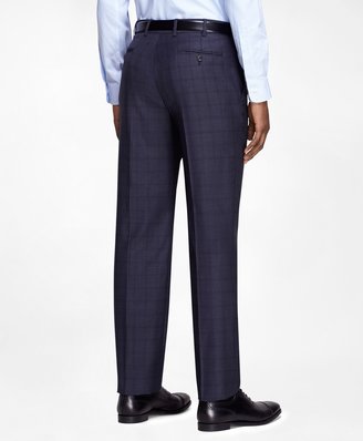 Brooks Brothers Milano Fit Saxxon Mini Plaid 1818 Suit
