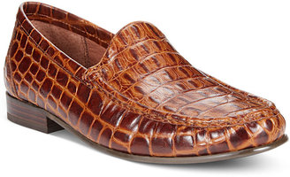 Donald J Pliner Nevo Croc-Print Loafers