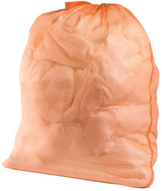 Container Store Mesh Laundry Bag Orange