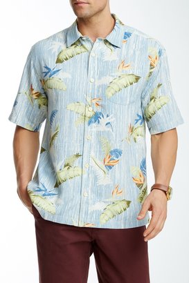 Tommy Bahama Silk Bird of Paradisio Short Sleeve Shirt