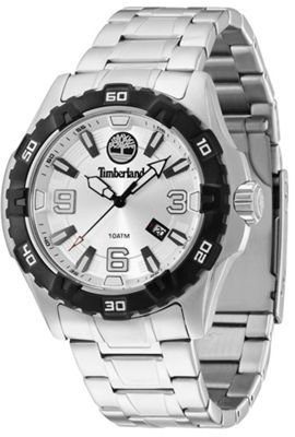 Timberland Men's silver 'Gilford' stainless steel bracelet watch