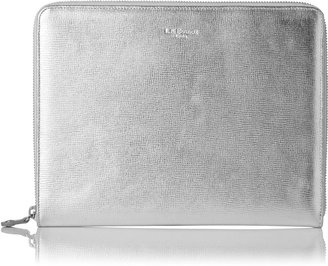LK Bennett Kathy Metallic Leather iPad Case