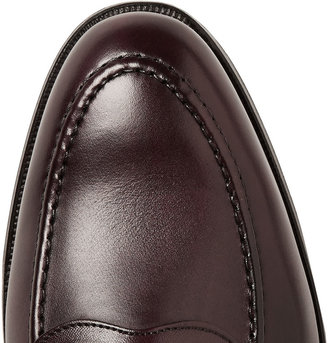 George Cleverley Bradley Burnished-Leather Penny Loafers