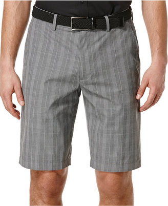 Perry Ellis Large-Plaid Shorts