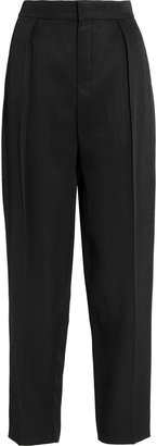 Chloé Textured-canvas tapered pants