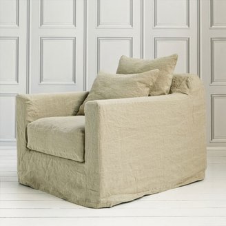 Graham and Green The Antibes Linen Armchair