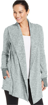 Ideology Long-Sleeve Open-Front Cardigan