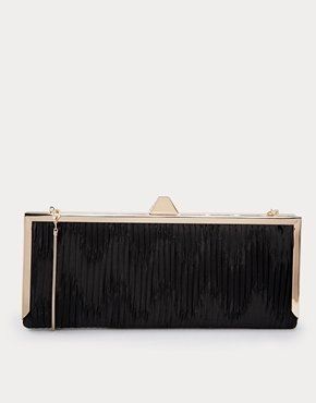 French Connection Sofia Clutch Bag - Black