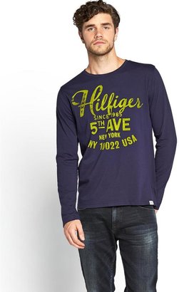 Tommy Hilfiger Mens Florian Long Sleeve T-shirt