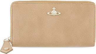 Vivienne Westwood Divina saffiano zip-around wallet