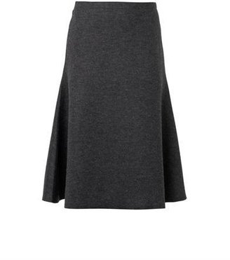 The Row Atale wool-blend midi skirt