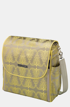 Petunia Pickle Bottom Infant 'Boxy' Brocade Backpack Diaper Bag - Yellow