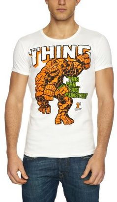 Logoshirt Slim Fit Marvel The Thing Logo Men's T-Shirt Almost