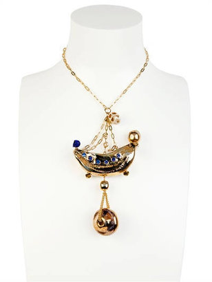 Sonia Boyajian - Gypsy Circus Gold Plated Necklace