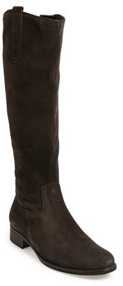 Gabor 'Lux' Suede Riding Boot (Women)