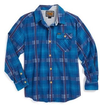 Volcom 'Larry' Flannel Shirt (Big Boys)