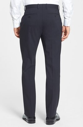 Theory 'Marlo' Flat Front Stretch Wool Trousers